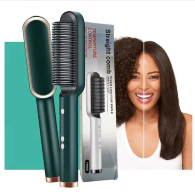 HAIR STRAIGHTENER COMB BRUSH